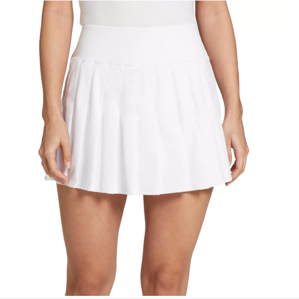 Prince Match Pleated Tennis Skort, White, Size Small